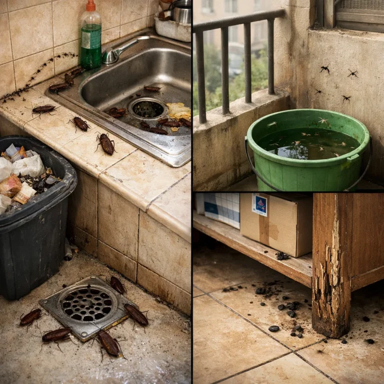 Common pest problems in Ajman homes and businesses that require professional pest control