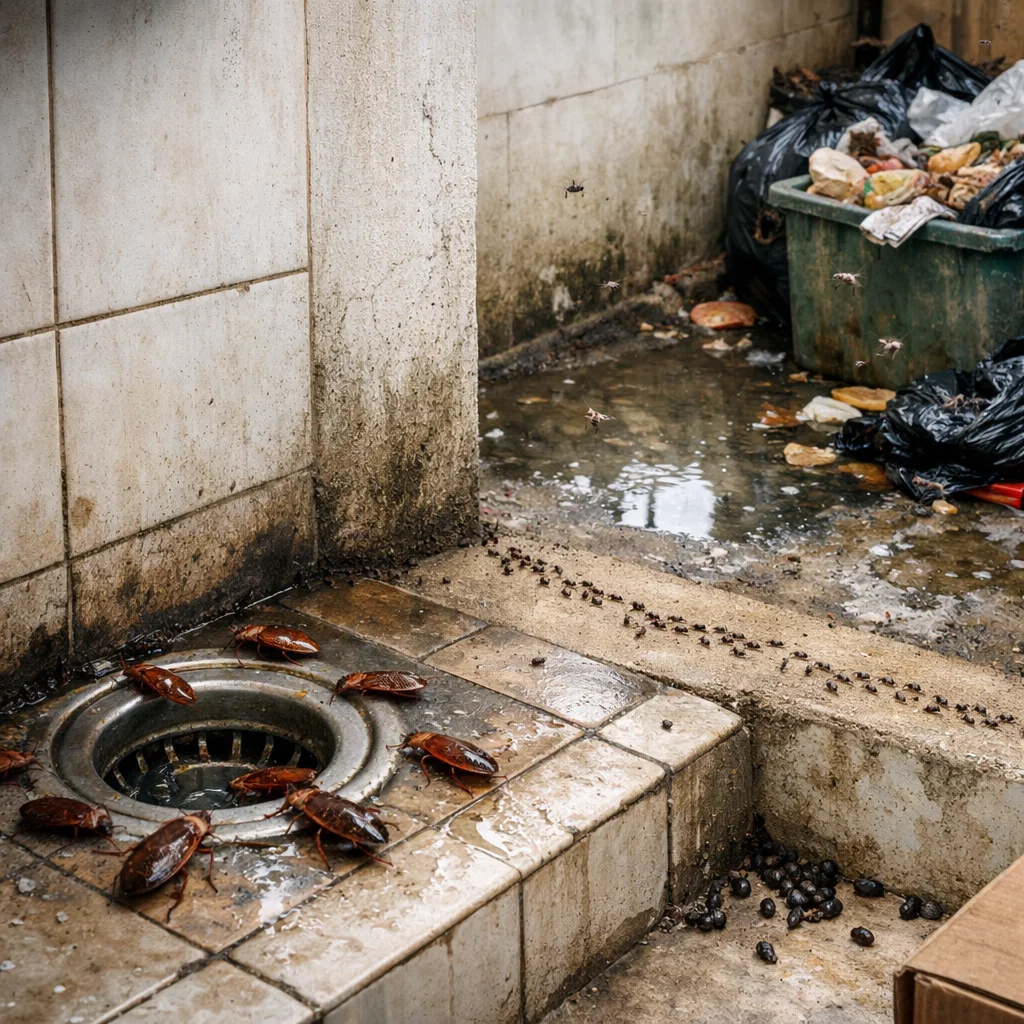 Common pest problems in Fujairah influenced by humidity seasonal rain and coastal conditions