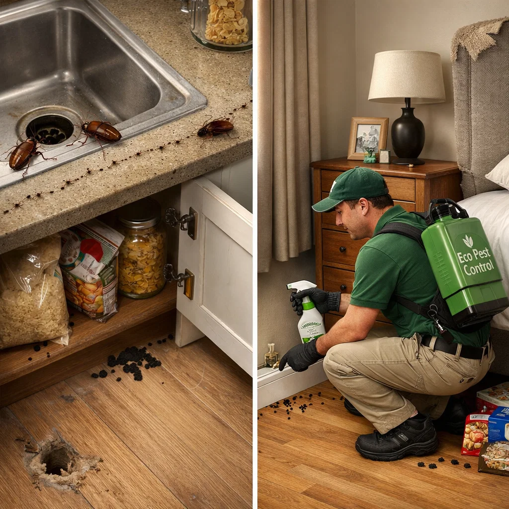 Common pests and eco-friendly pest control treatment for homes and businesses