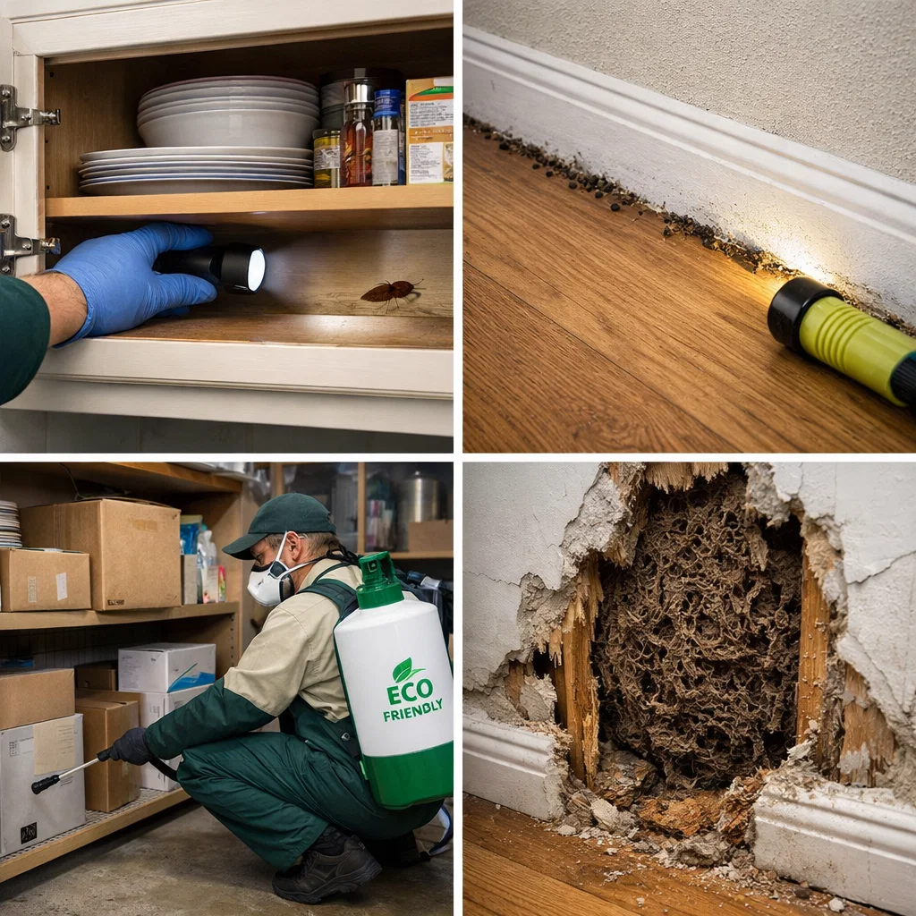 Professional pest control services ensure effective and safe treatments for homes and businesses