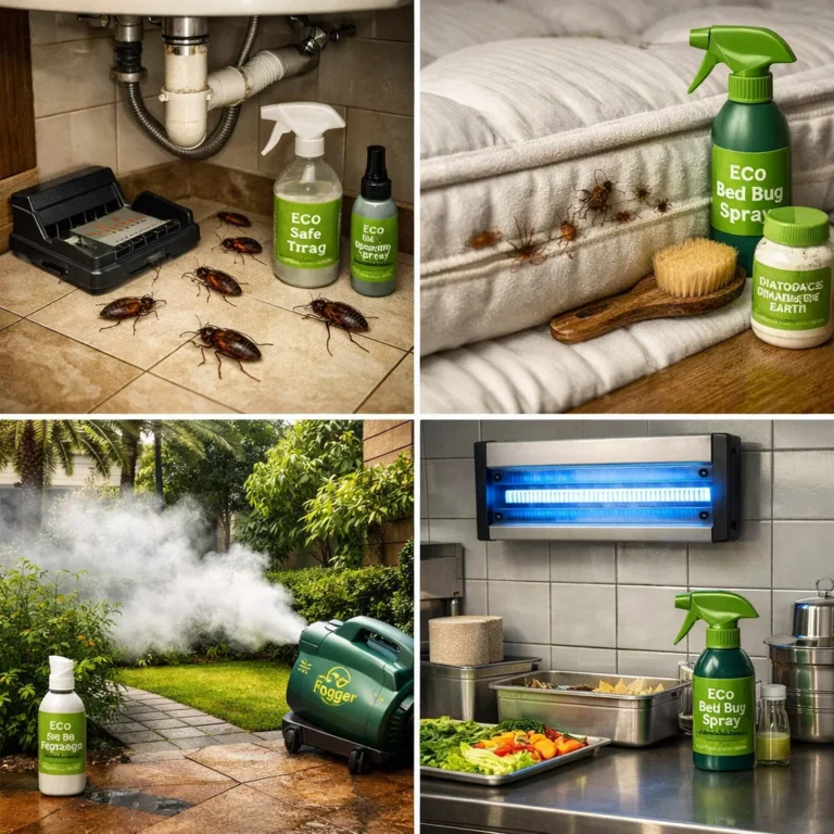 Professional pest treatment targeting common pests with eco-friendly, effective solutions for homes and businesses