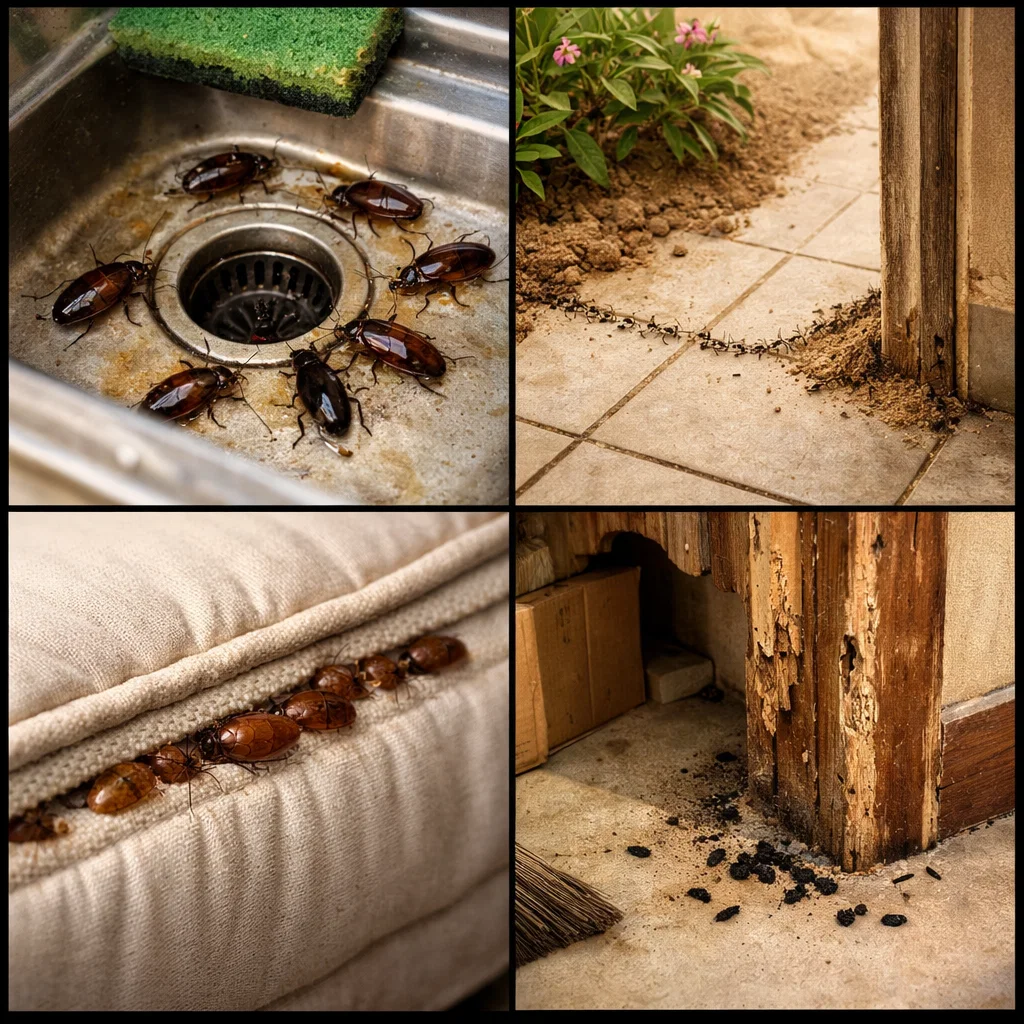 Typical pest issues in Ras Al Khaimah homes and buildings caused by climate and environment