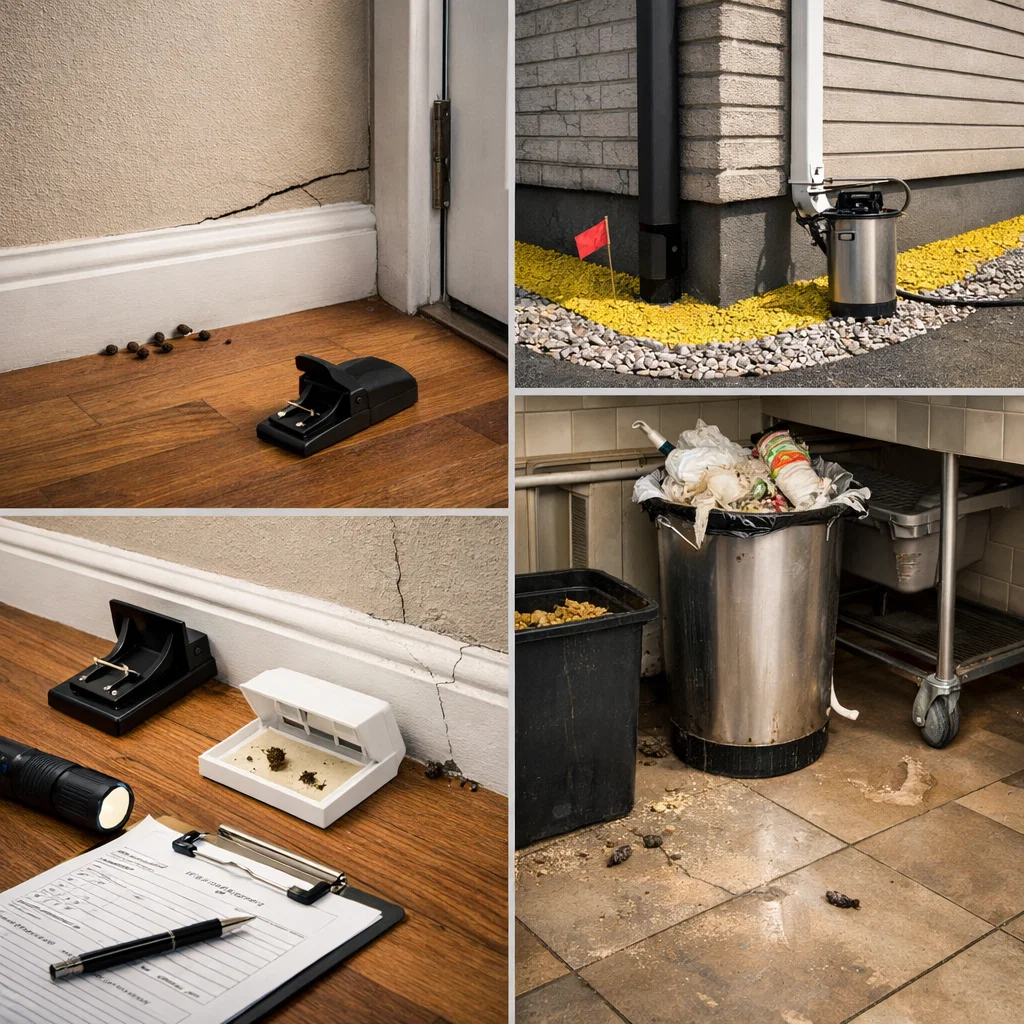 A structured pest control treatment plan focusing on inspection prevention and long-term control