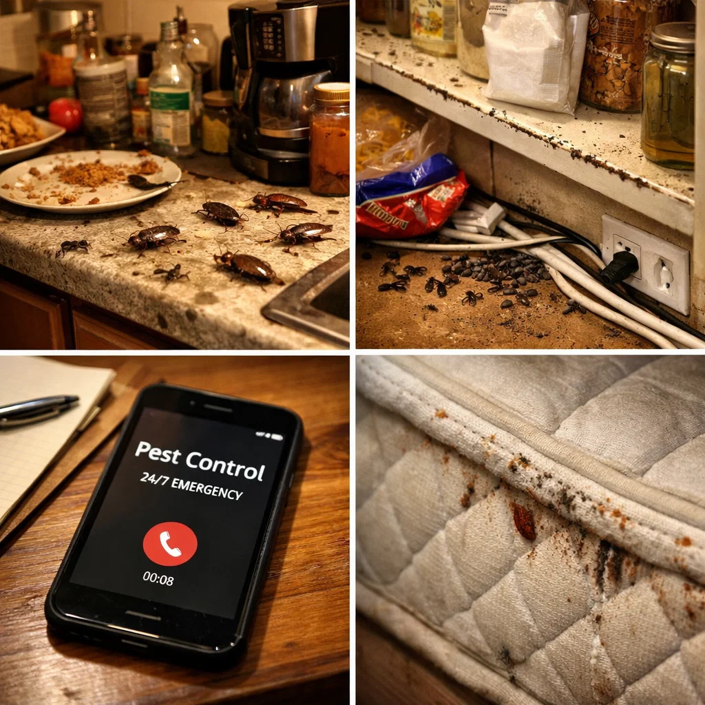 Calling a pest control number quickly helps limit damage health risks and infestation spread