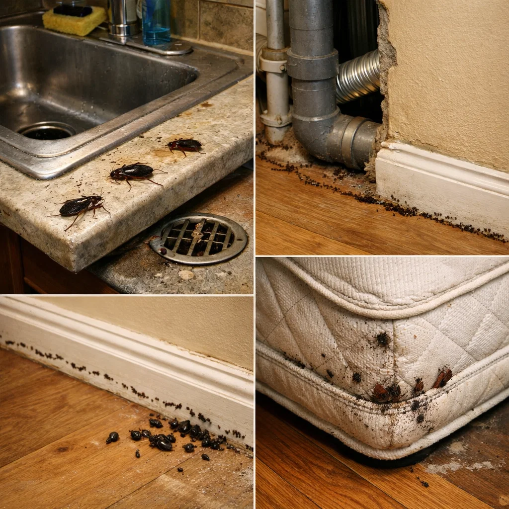 Common apartment pest problems caused by shared walls plumbing and ventilation systems