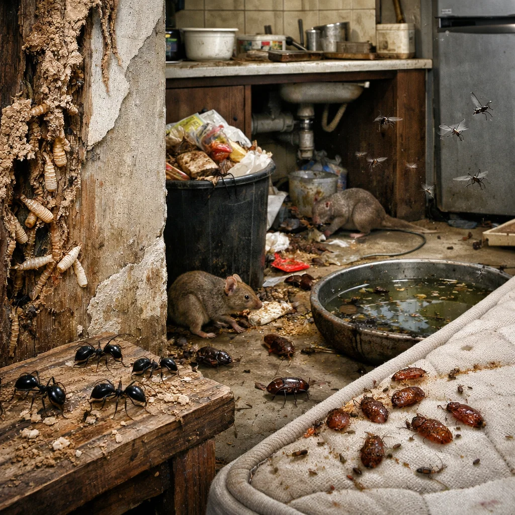 Common pest issues encountered in Sharjah and why professional pest management services are crucial