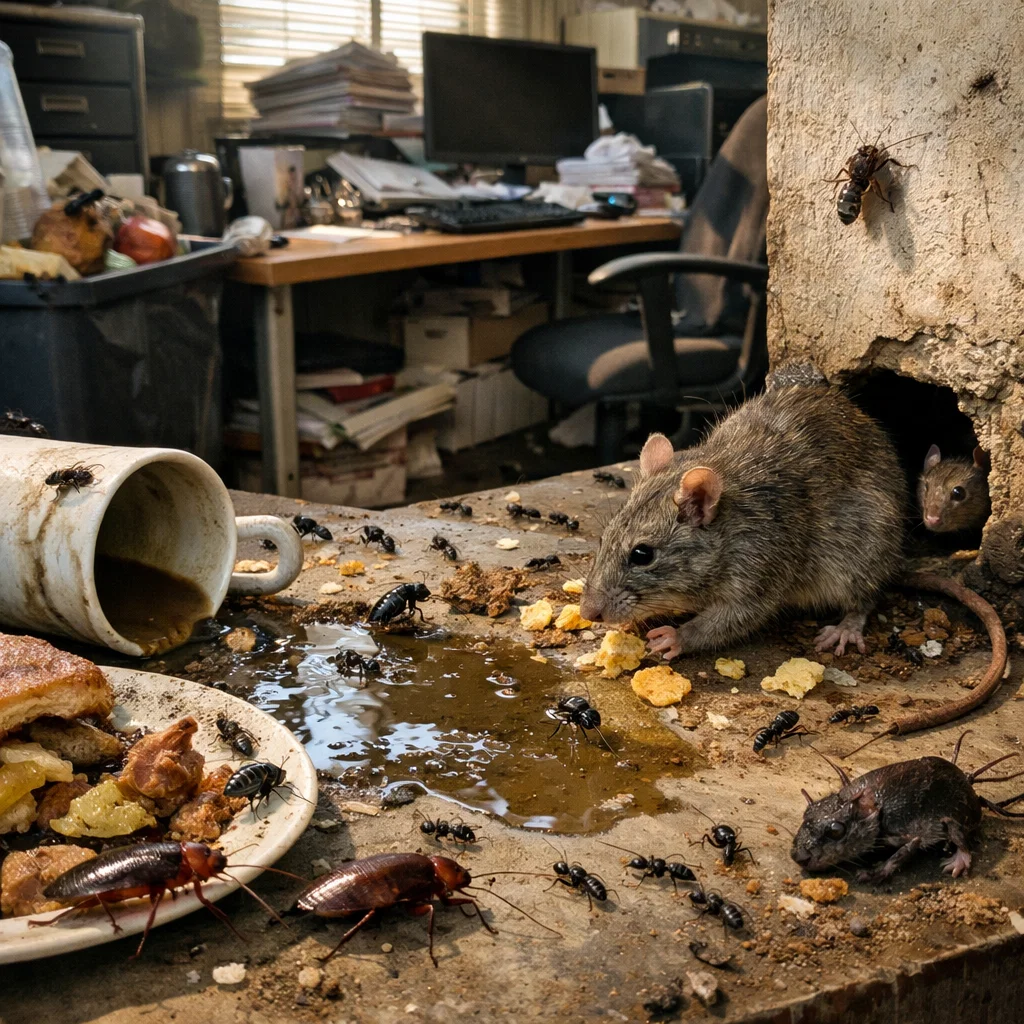 Common pest problems in businesses and homes that require expert pest control and ongoing monitoring