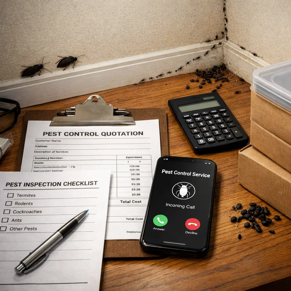 Comparing pest control quotes while dealing with an active infestation can be stressful and confusing