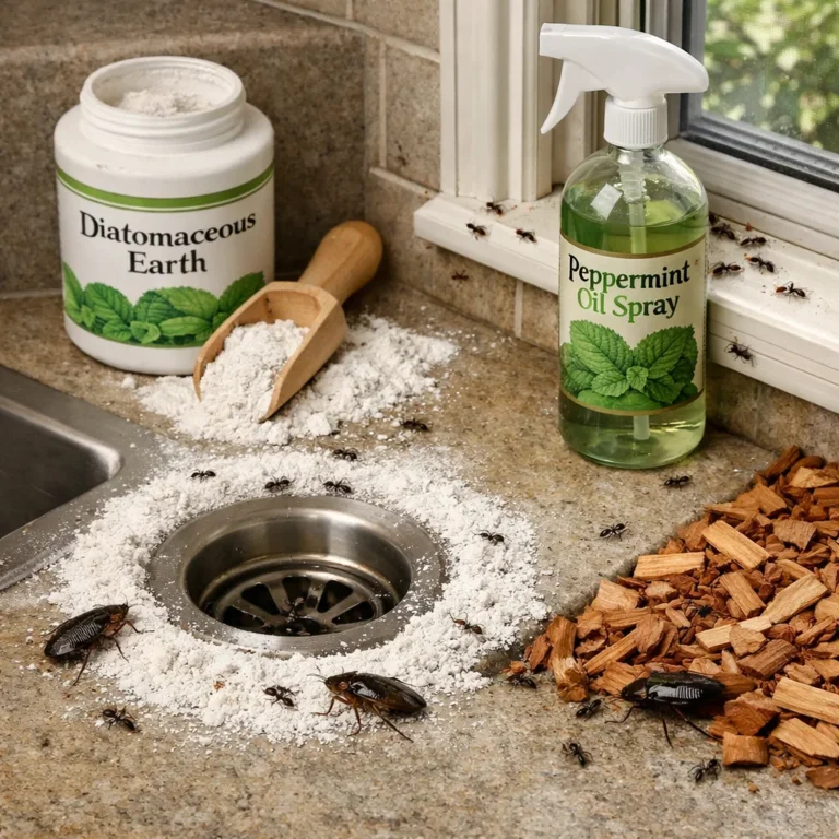 Eco-friendly pest control methods in action for safe, effective pest removal without harmful chemicals