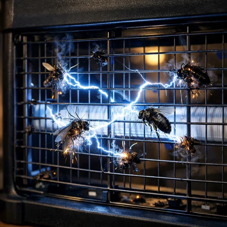 Electric zappers effectively eliminate flying insects in indoor spaces with minimal environmental impact