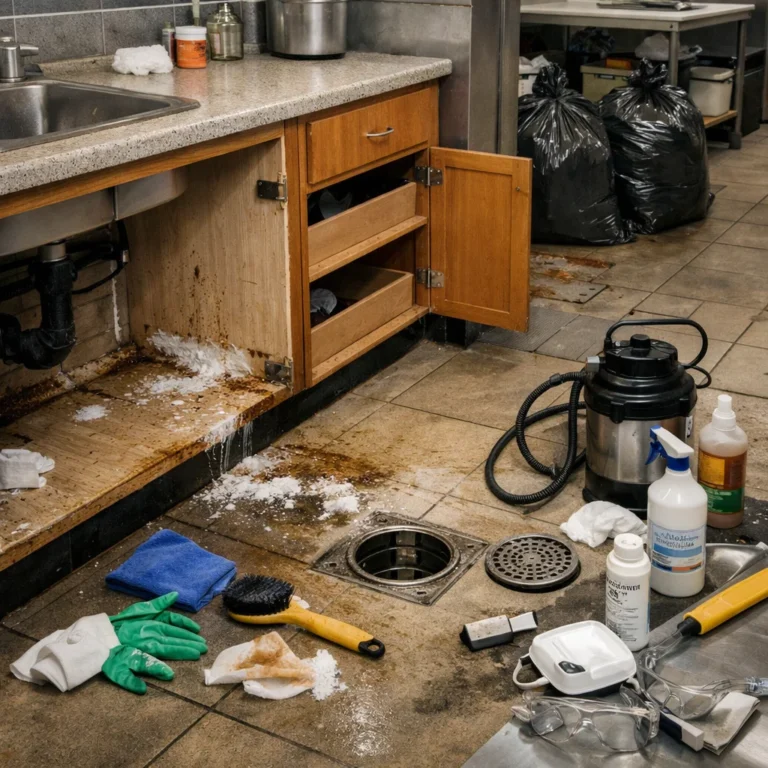 Integrated pest control and deep cleaning after infestation to restore hygiene and safety