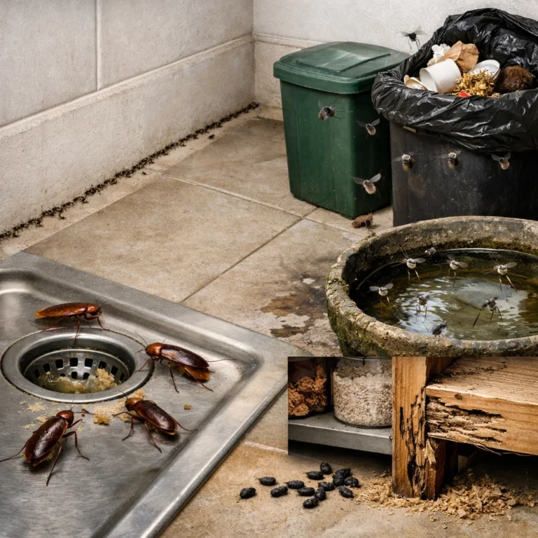 Overview of common pest problems covered in a pest control services list