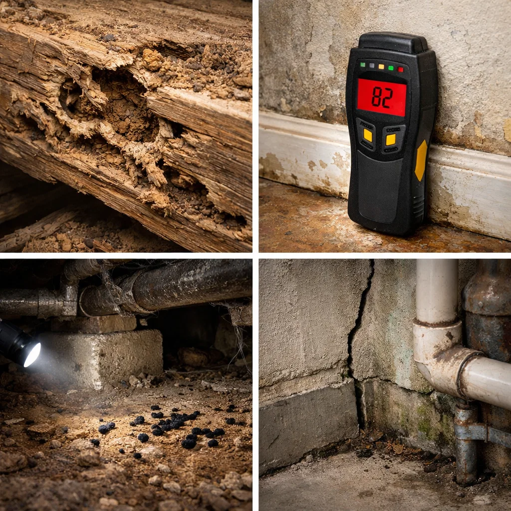 Pest inspection findings that influence property value and repair decisions