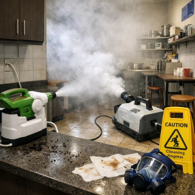 Professional disinfection after pest control to restore hygiene and safety