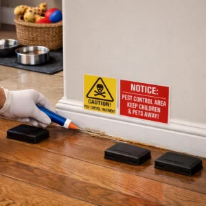 Safe pest control practices designed to protect children pets and living spaces